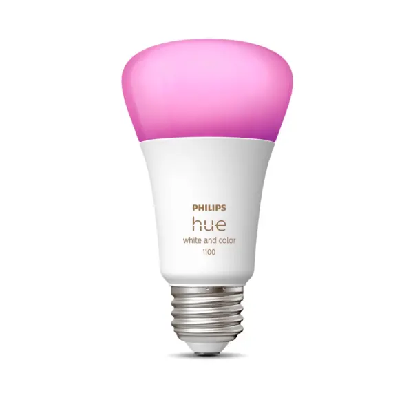 Philips Hue White and Color Ambiance A19 LED Smart Bulb